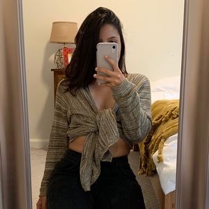 Earthy green cardigan by Wild Pearl